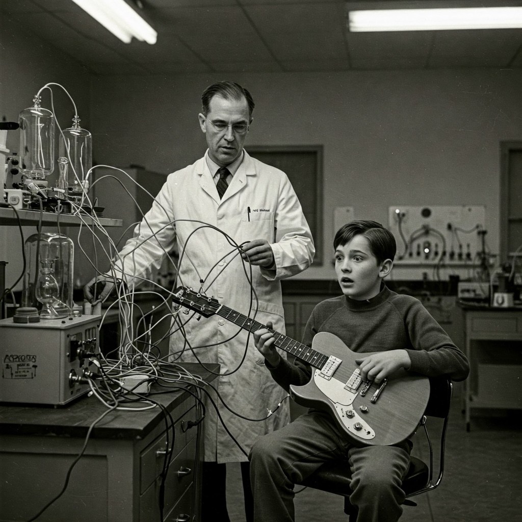 Elektrische gitaar leren spelen gitaarles muziekles StudiOSB Geraardsbergen