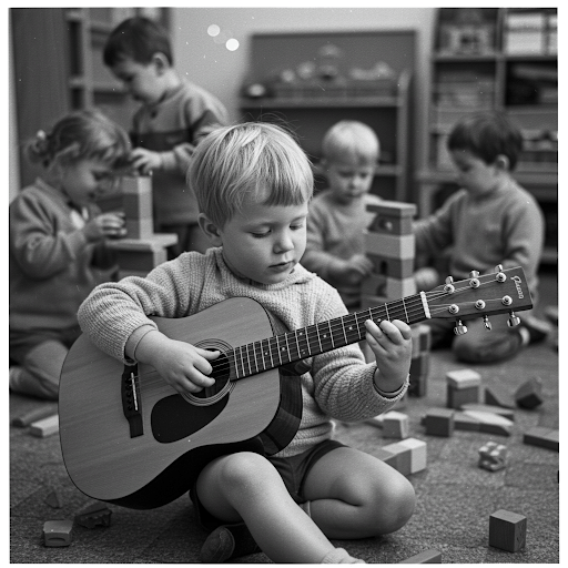 Gitaarles voor kinderen muziekles voor kind